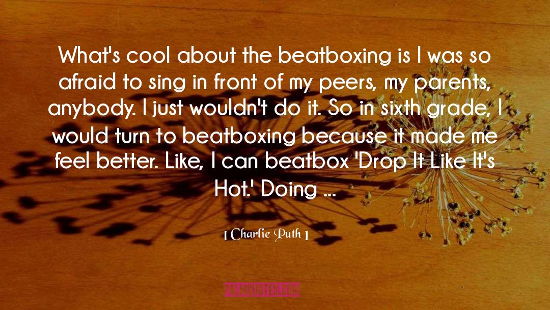 Zeyad Beatbox quotes by Charlie Puth
