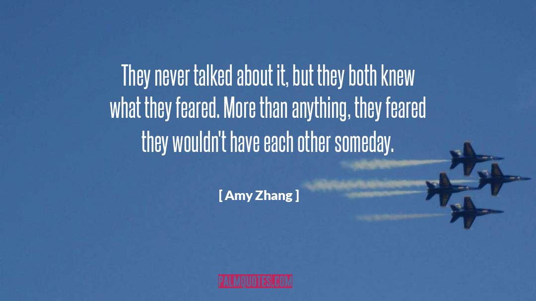 Zhang quotes by Amy Zhang