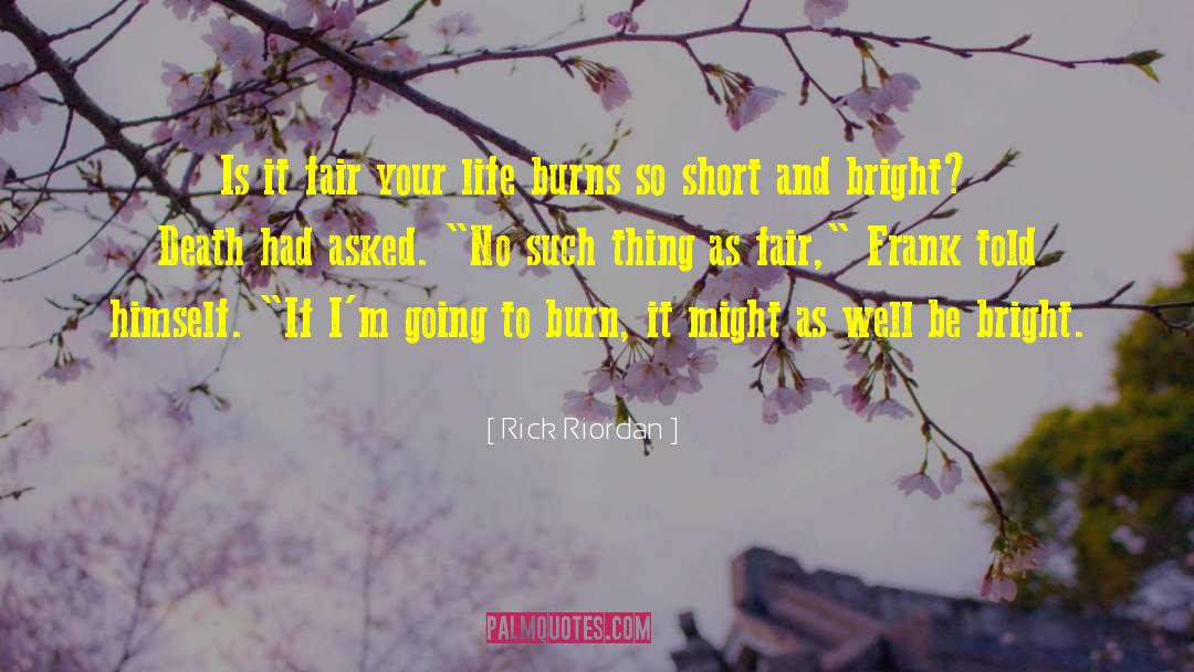 Zhang Yimao quotes by Rick Riordan