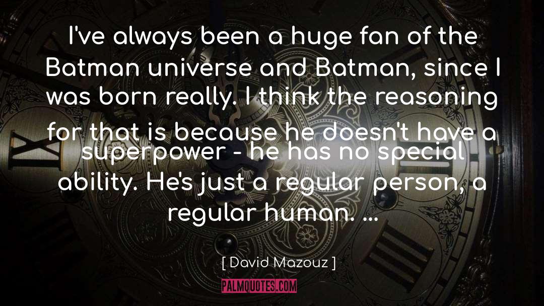 Zhuo Fan quotes by David Mazouz