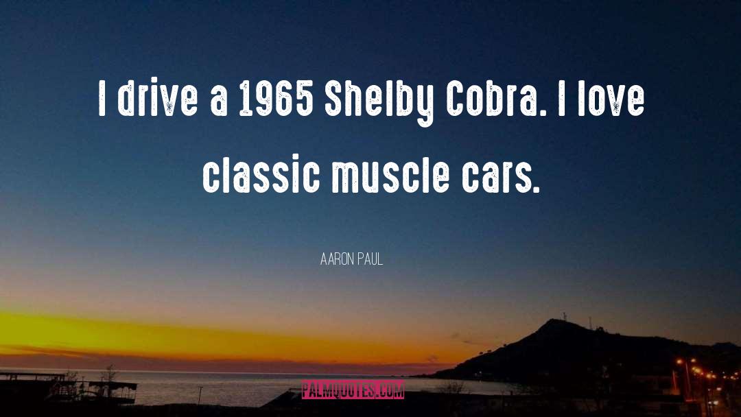Zijlstra Classic Cars quotes by Aaron Paul