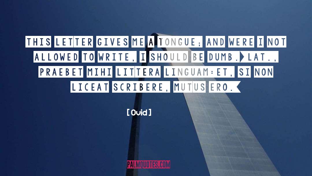 Zile Si quotes by Ovid