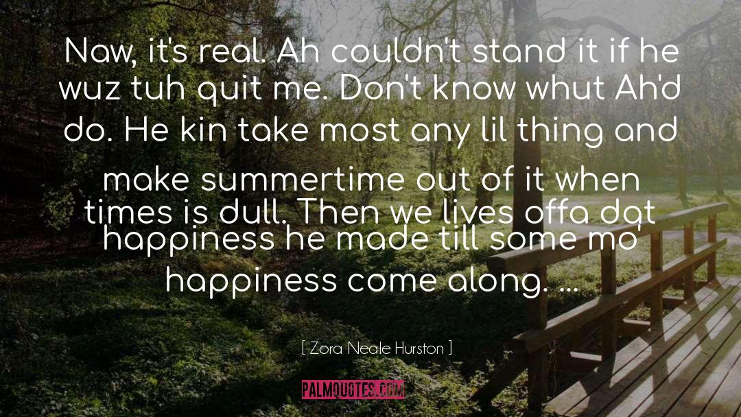 Zillionths Kin quotes by Zora Neale Hurston