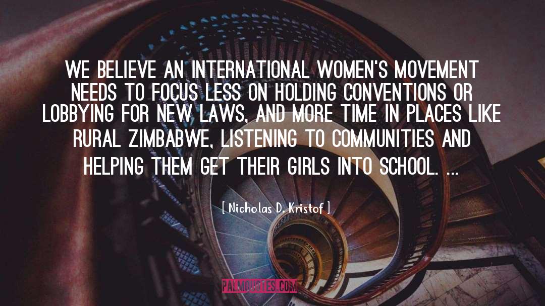 Zimbabwe quotes by Nicholas D. Kristof