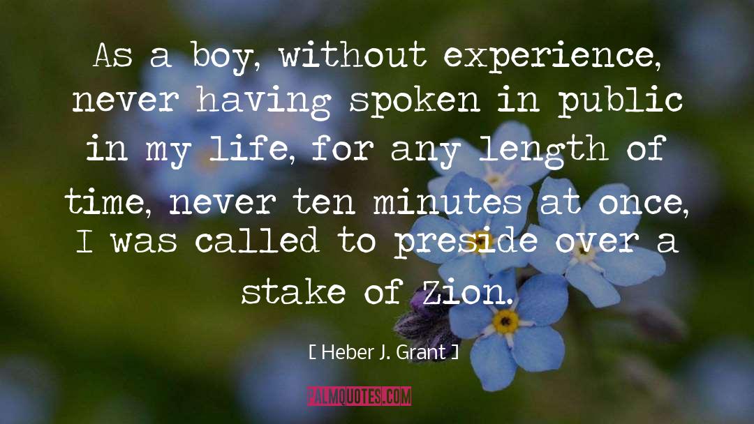 Zion quotes by Heber J. Grant