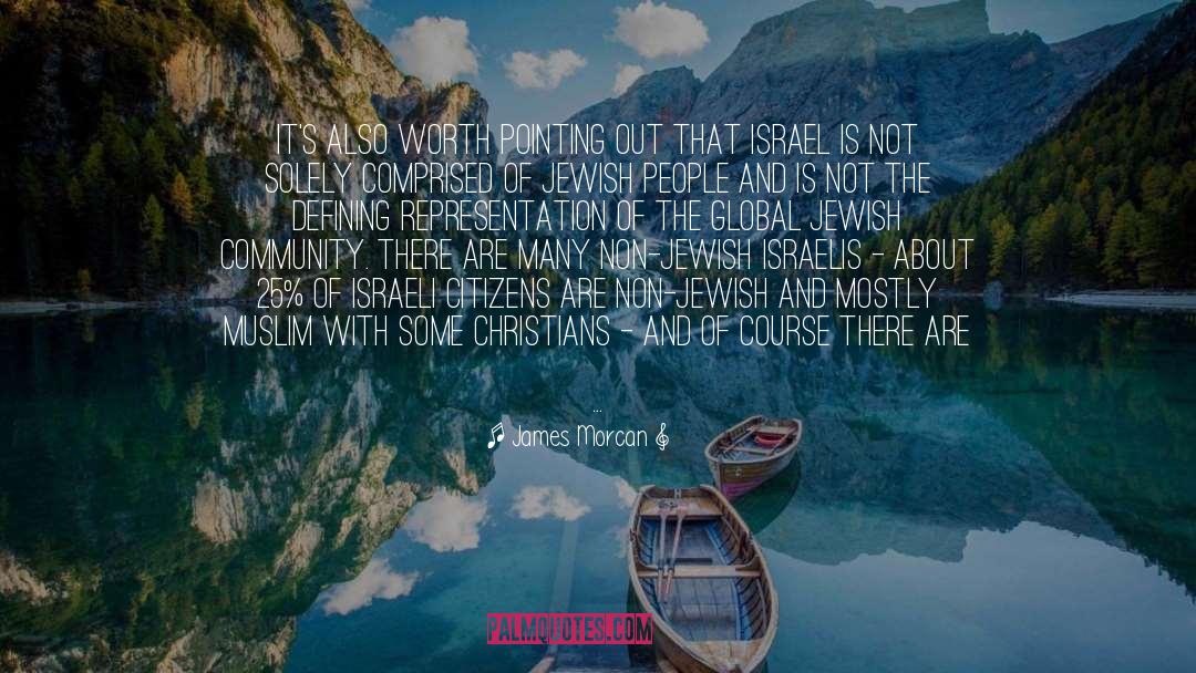 Zionism quotes by James Morcan