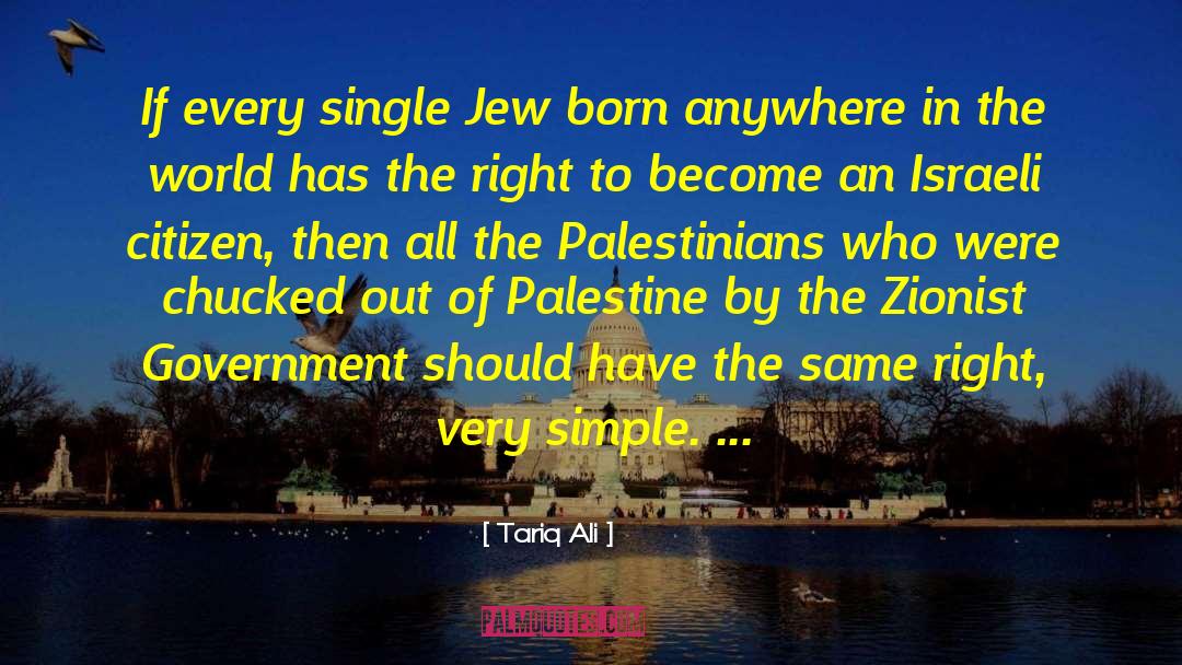 Zionist quotes by Tariq Ali