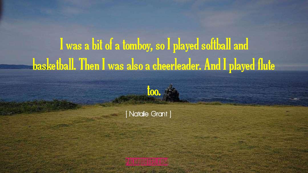 Zizzer Softball quotes by Natalie Grant