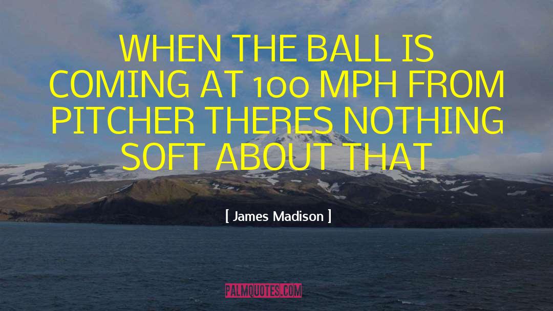 Zizzer Softball quotes by James Madison