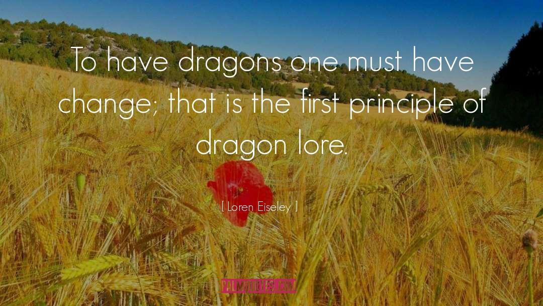 Znk Vs Dragon quotes by Loren Eiseley