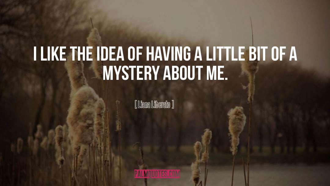 Zocy Mystery quotes by Liana Liberato