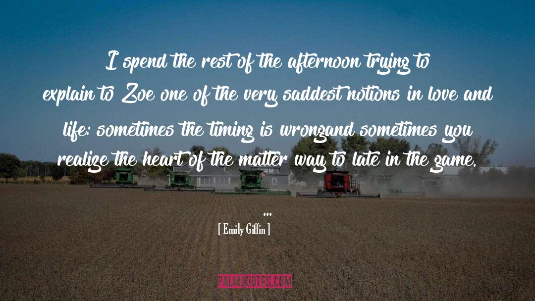 Zoe Sugg quotes by Emily Giffin