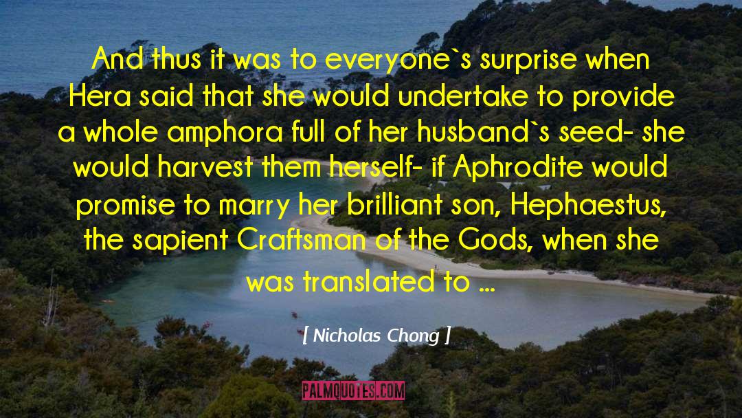 Zoey And Aphrodite quotes by Nicholas Chong