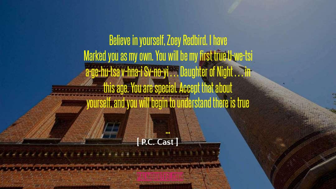 Zoey Redbird quotes by P.C. Cast