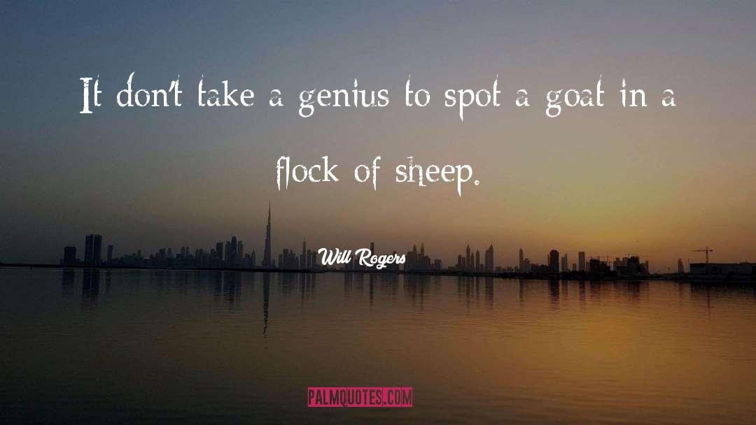 Zohan Goat quotes by Will Rogers