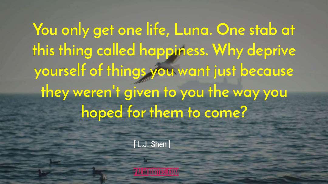 Zoila Luna quotes by L.J. Shen