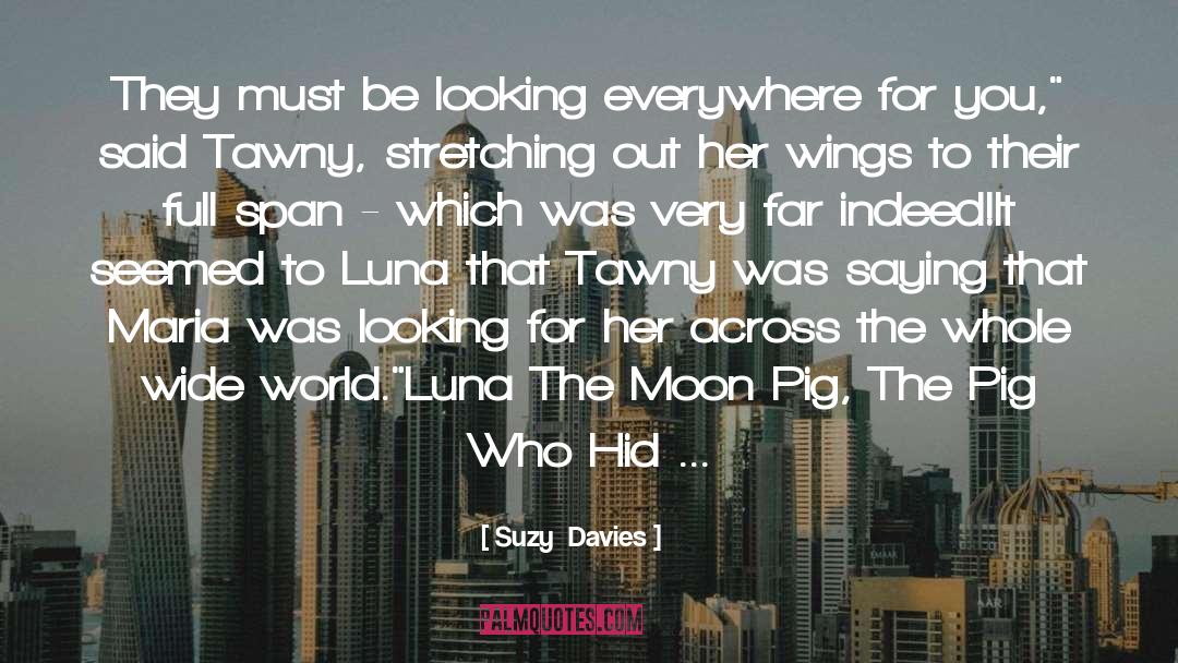 Zoila Luna quotes by Suzy  Davies