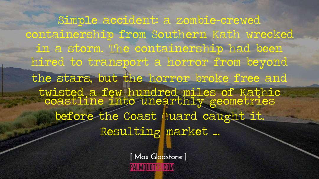 Zombie Fallout quotes by Max Gladstone