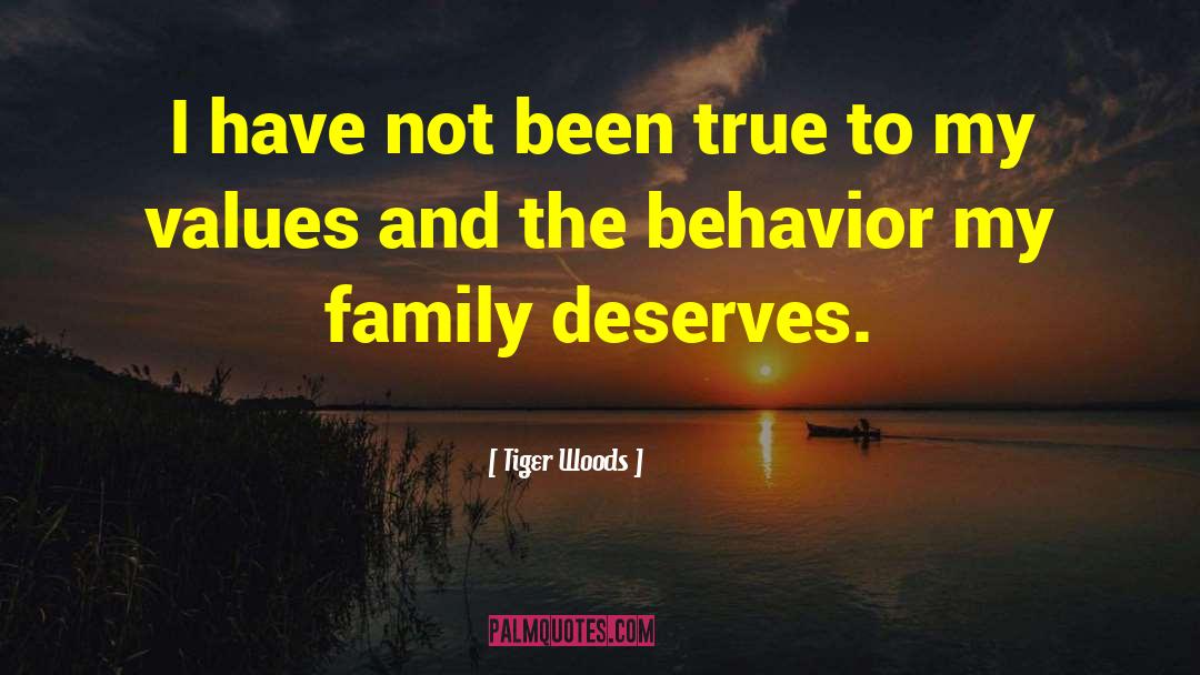 Zombie Family Values quotes by Tiger Woods
