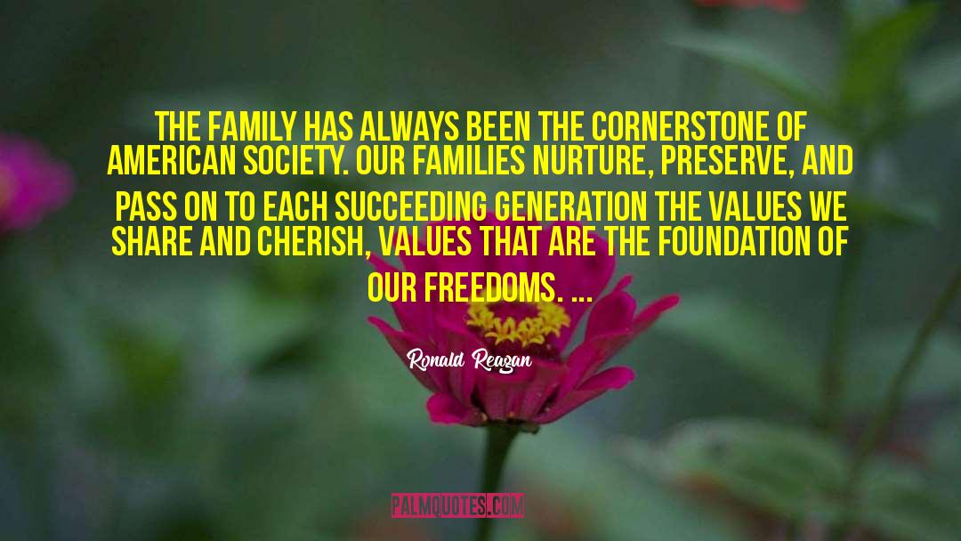 Zombie Family Values quotes by Ronald Reagan
