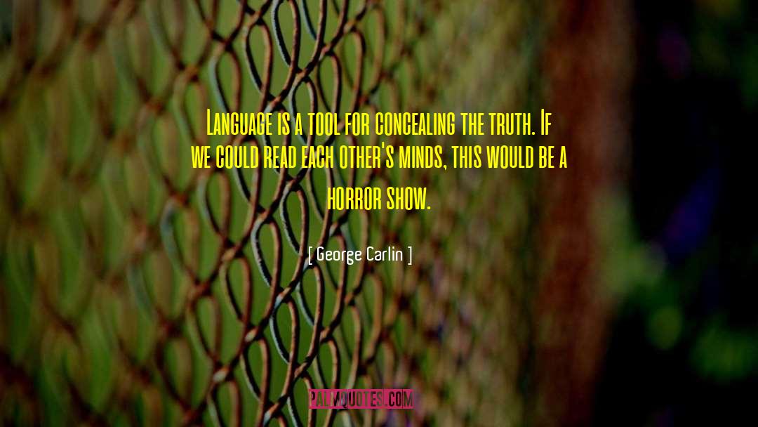 Zombie Horror quotes by George Carlin