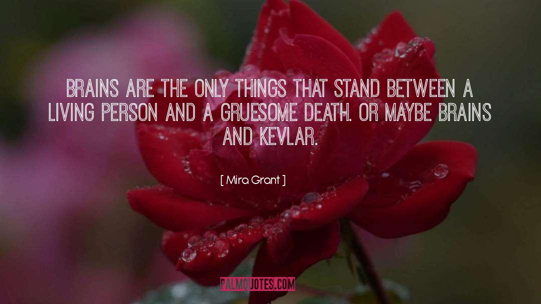 Zombies quotes by Mira Grant