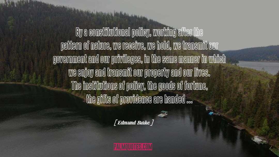 Zombification In Nature quotes by Edmund Burke