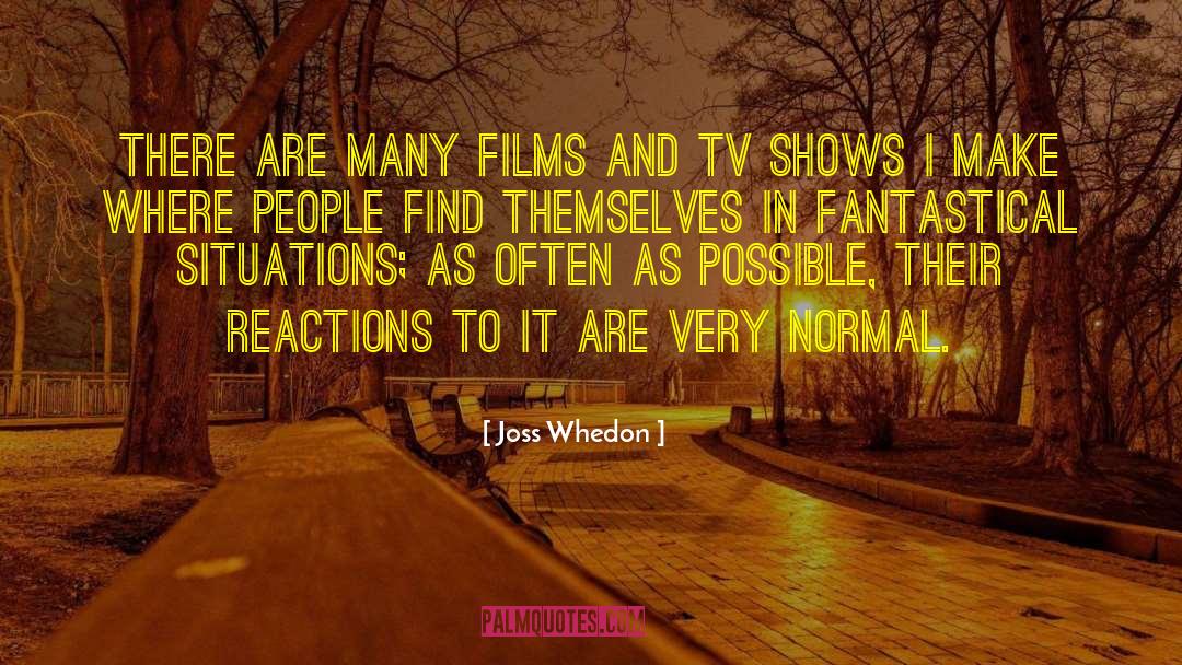 Zoo Tv quotes by Joss Whedon