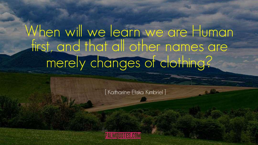 Zoologie Clothing quotes by Katharine Eliska Kimbriel