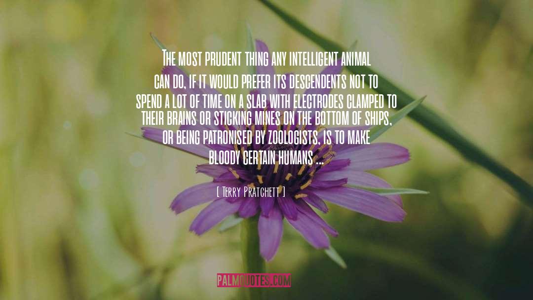 Zoologist quotes by Terry Pratchett
