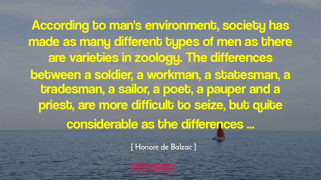 Zoology quotes by Honore De Balzac