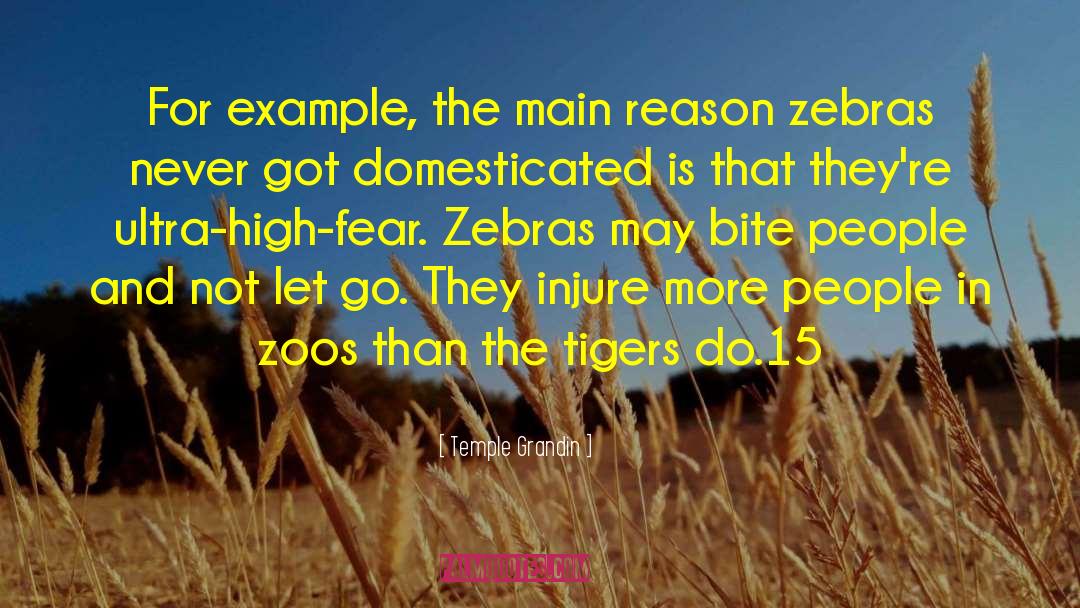Zoos quotes by Temple Grandin