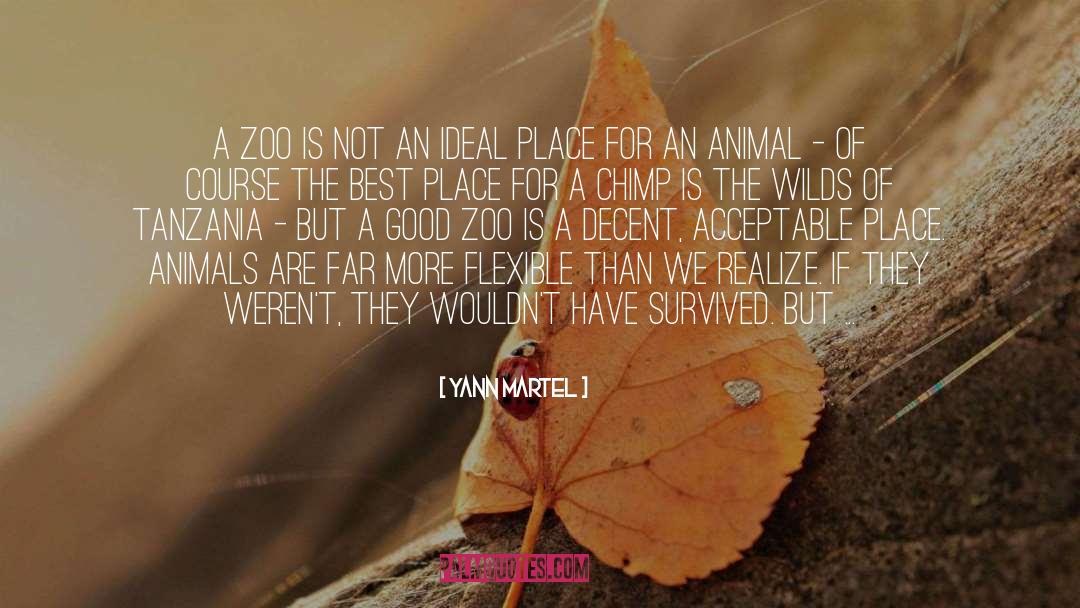 Zoos quotes by Yann Martel