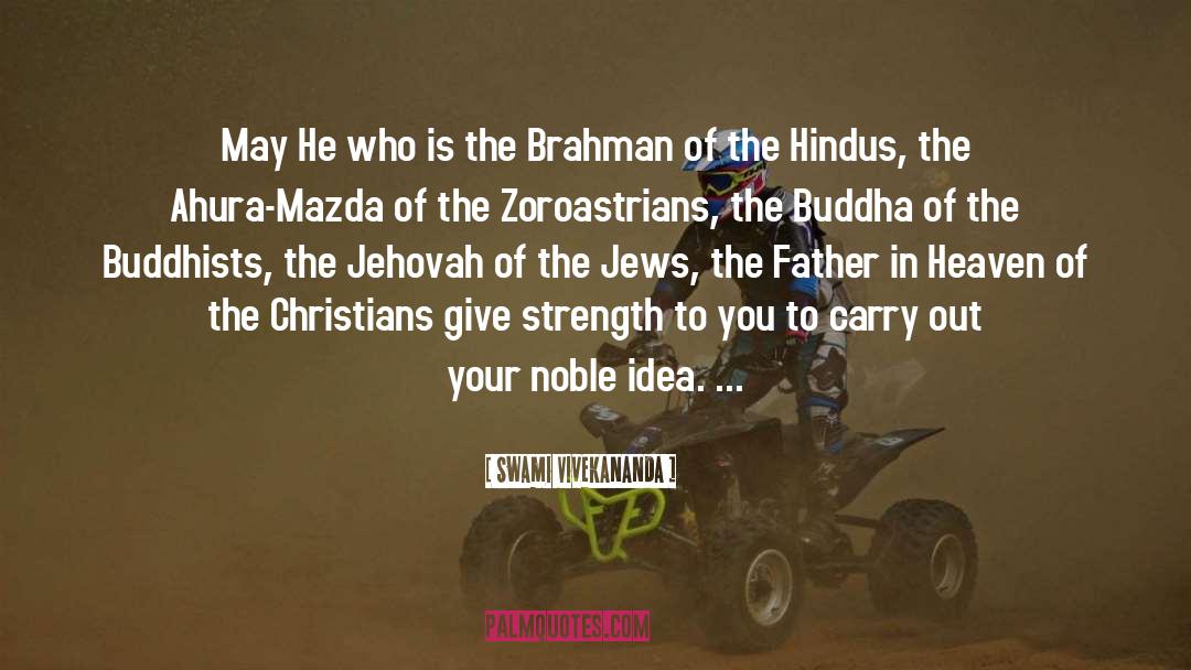 Zoroastrians quotes by Swami Vivekananda