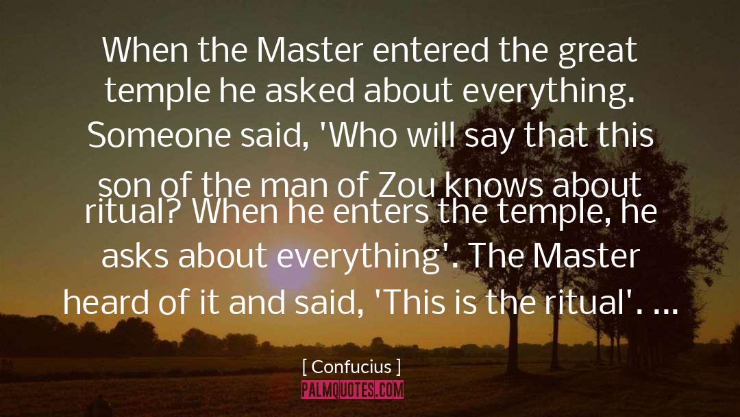 Zou quotes by Confucius
