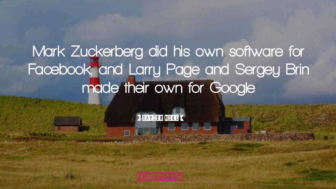 Zuckerberg quotes by Xavier Niel