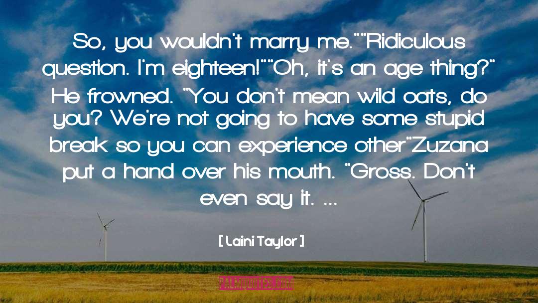 Zuzana quotes by Laini Taylor